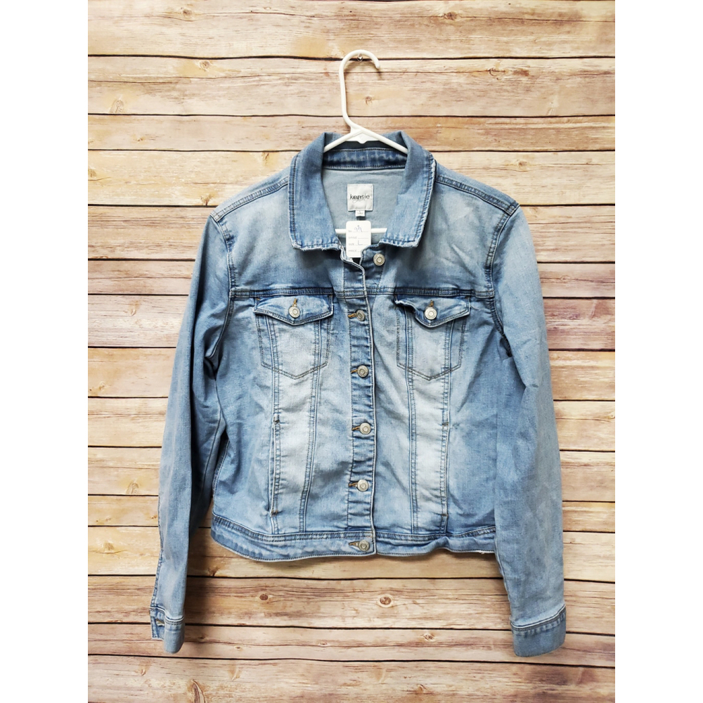 Kensie Jean Jacket. Women's Denim Jackey Size L. RS 99.